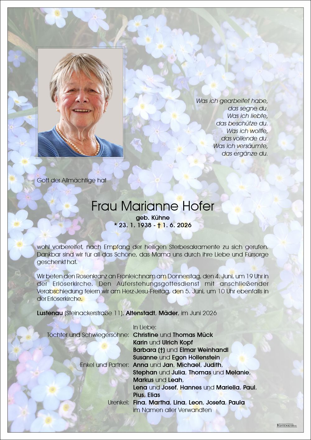 Marianne Hofer